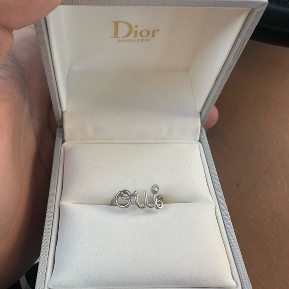 Dior ring on 14k gold and 0.1c diamond - Picture 6 of 6